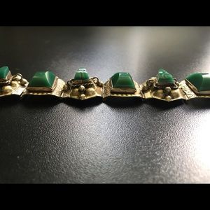 Vintage Hecho en Mexico hinged Bracelet